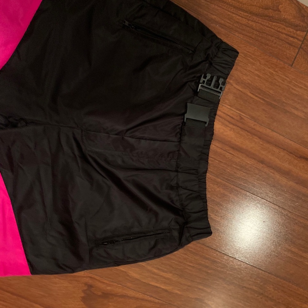 Fashion nova cold hearted nylon pants